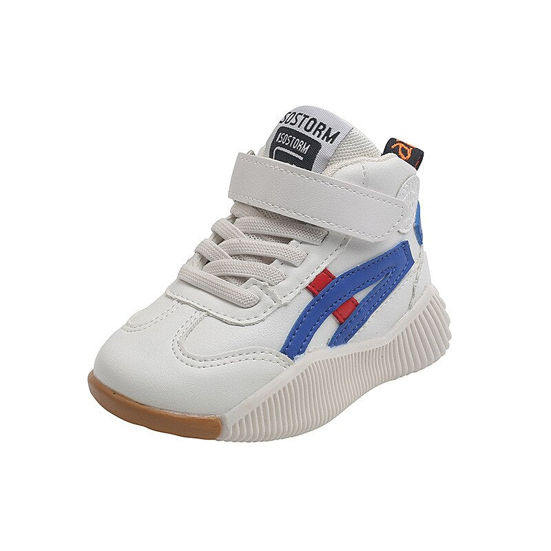 Autumn Middle Small White Shoes Boys Basketball - GuGuTon