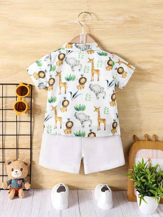 Romino Short Sleeve Holiday Shirt