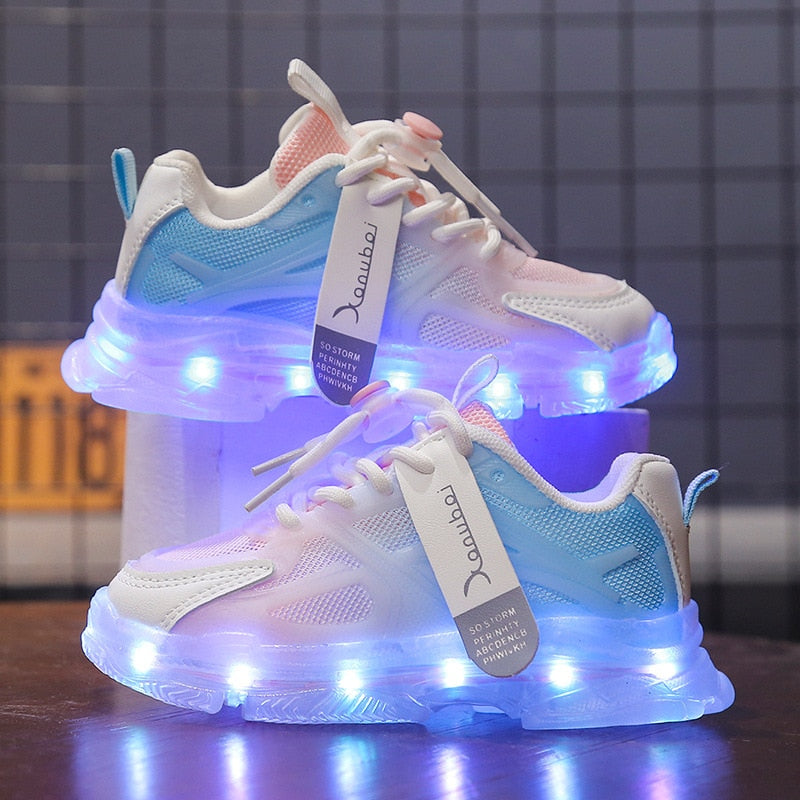 Shoes Boys Lighted Sneakers LED Sexy - GuGuTon baby store - Baby Fashion - Toddlers Outfits - Babies Outfits - Toddler Clothes - Kids Clothing - Newborn Clothes - Newborn Wear - Kids Wear - Trending Clothes - Trending Outfits - Fall Fashion - Winter Fashion - Girls Clothes - Boys Clothes - Babies Wear - Kids Accessories - KidsWear - Summer Clothes - Summer Fashion - Summer Trend - Falls Sweaters - Tops - Bottom - Jeans - Blouse - Dresses - Newborn Dresses - Toys