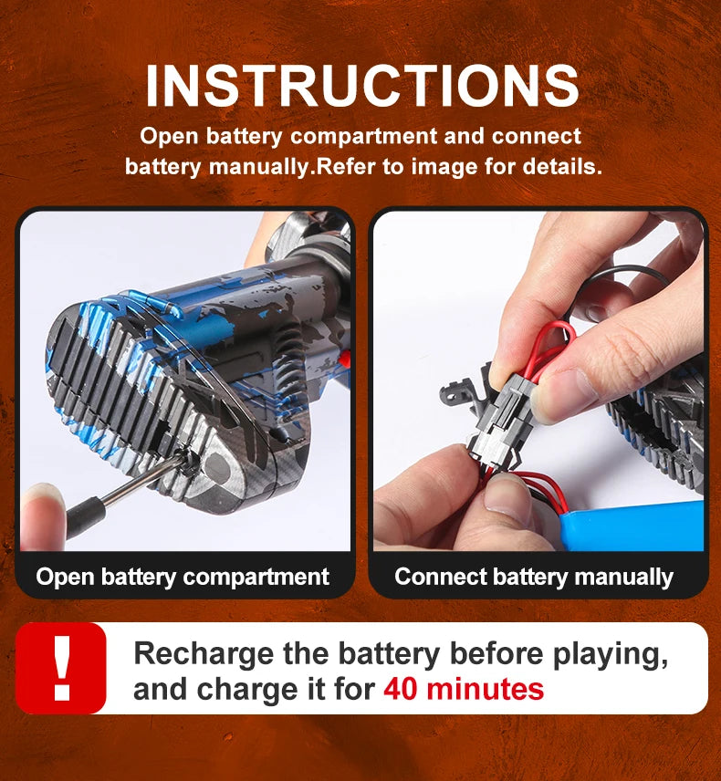 M416 Electric Ball Blaster for High-Speed Play