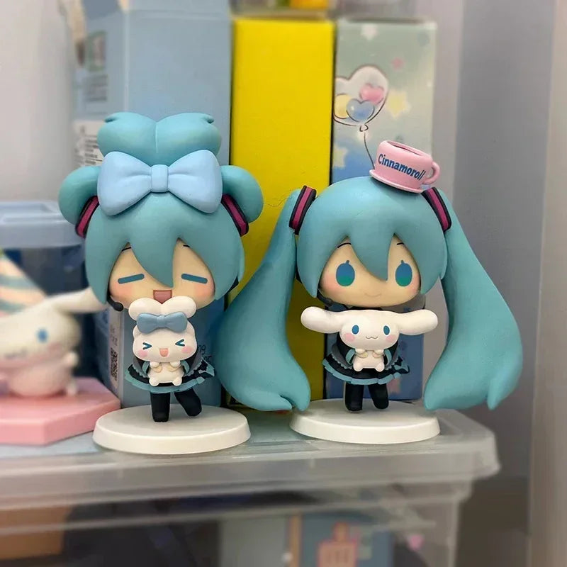 Hatsune Miku Cinnamoroll Figure Q-version Doll