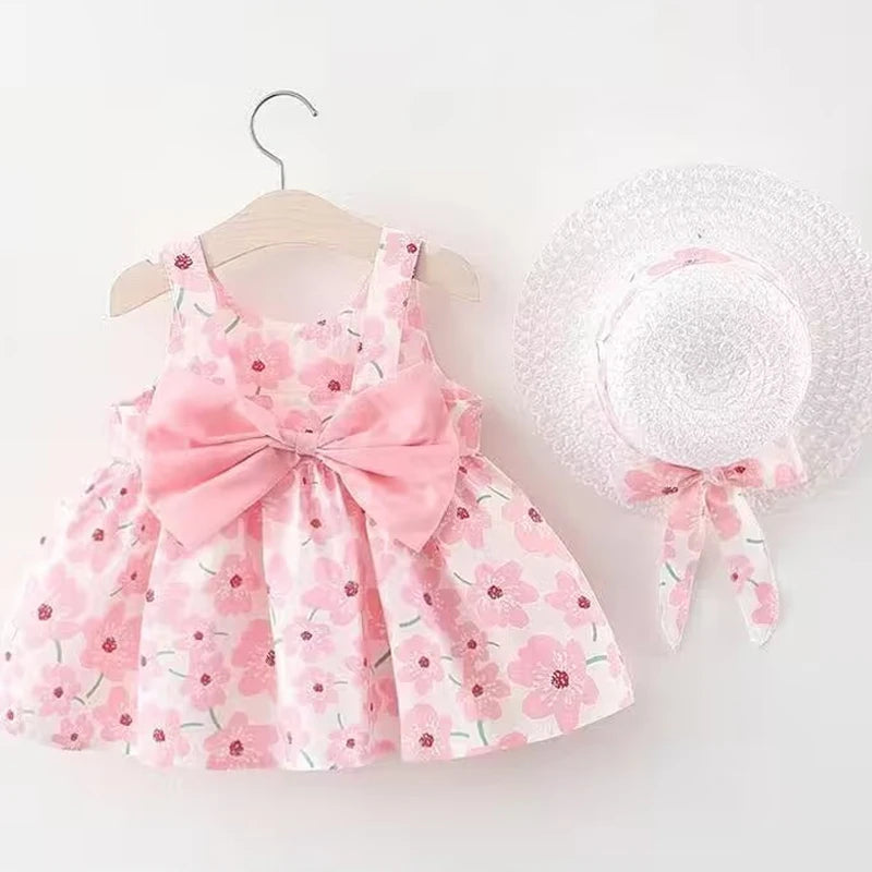 Angela Baby clothes summer seaside vacation children's dress