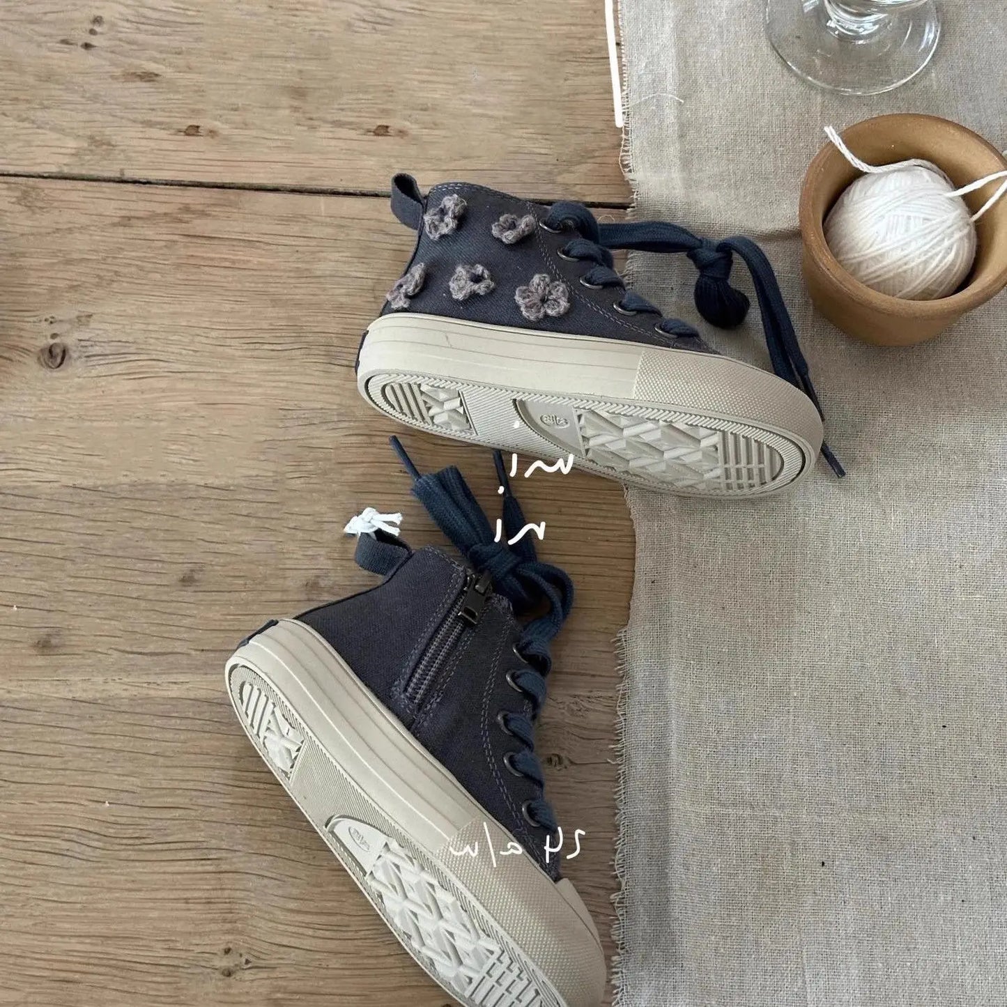 Children High Top Canvas Shoes Baby Soft Casual Shoes