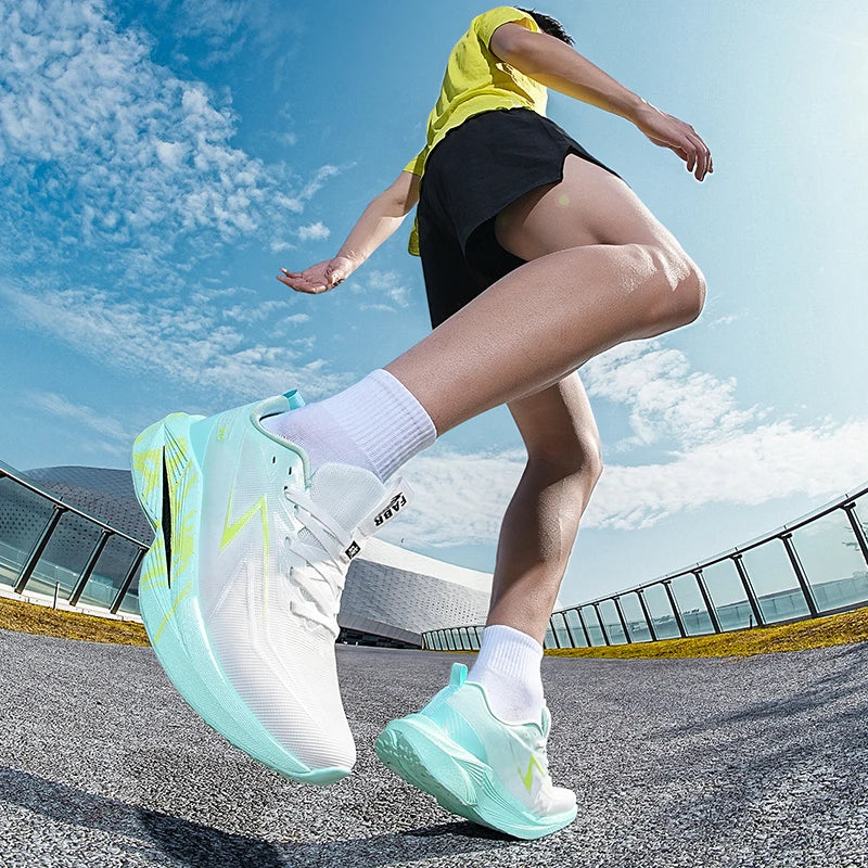 Running Shoes Carbon Board Speciality Marathon  Women's Athletic Sneakers