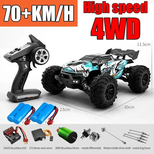 Rc Cars Off Road 4x4 16101PRO/16102PRO Brushless 2.4G Remote Control Car 4WD