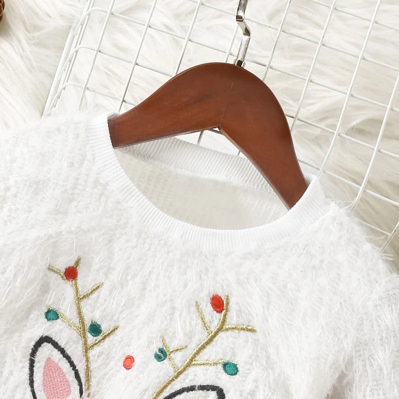 Christopher Winter Christmas Kids Girls Sweater