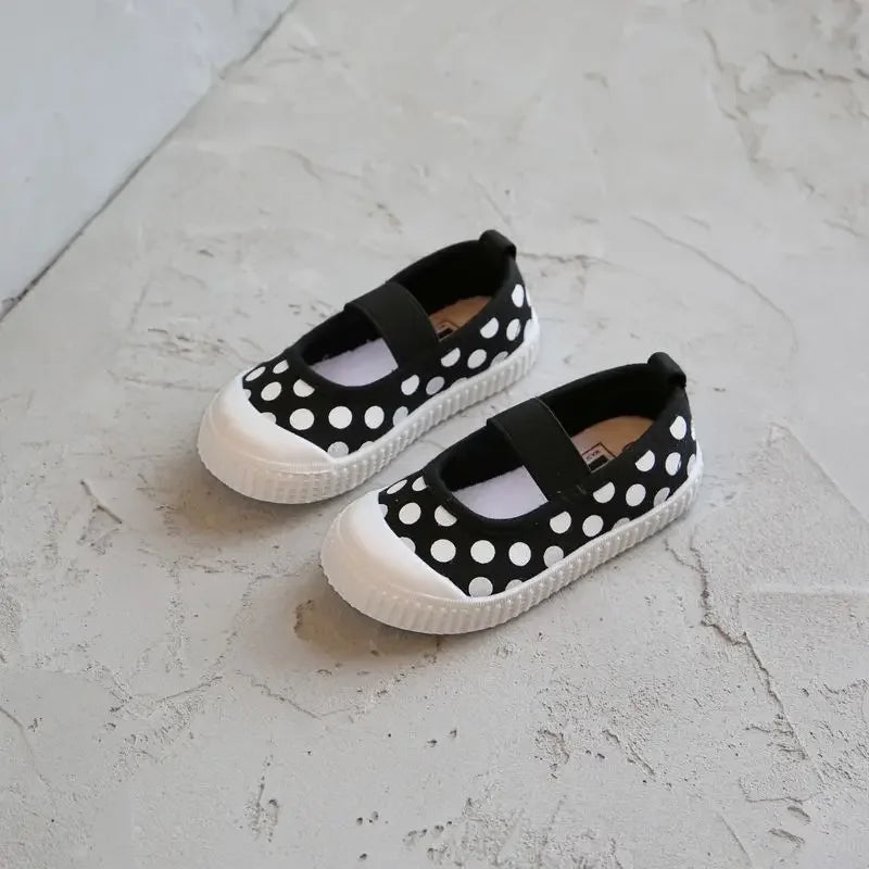 Girl Shoe Kid Casual Shoe Cartoon Girl Sport Canvas Shoes
