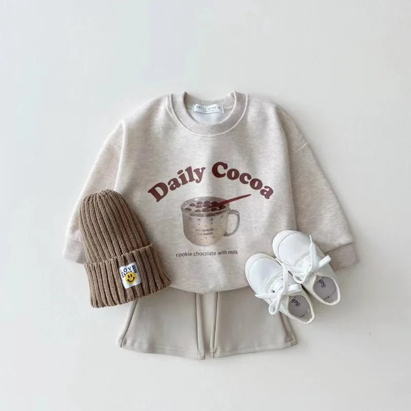 Marcos Infant Autumn Loose Cartoon Sweater