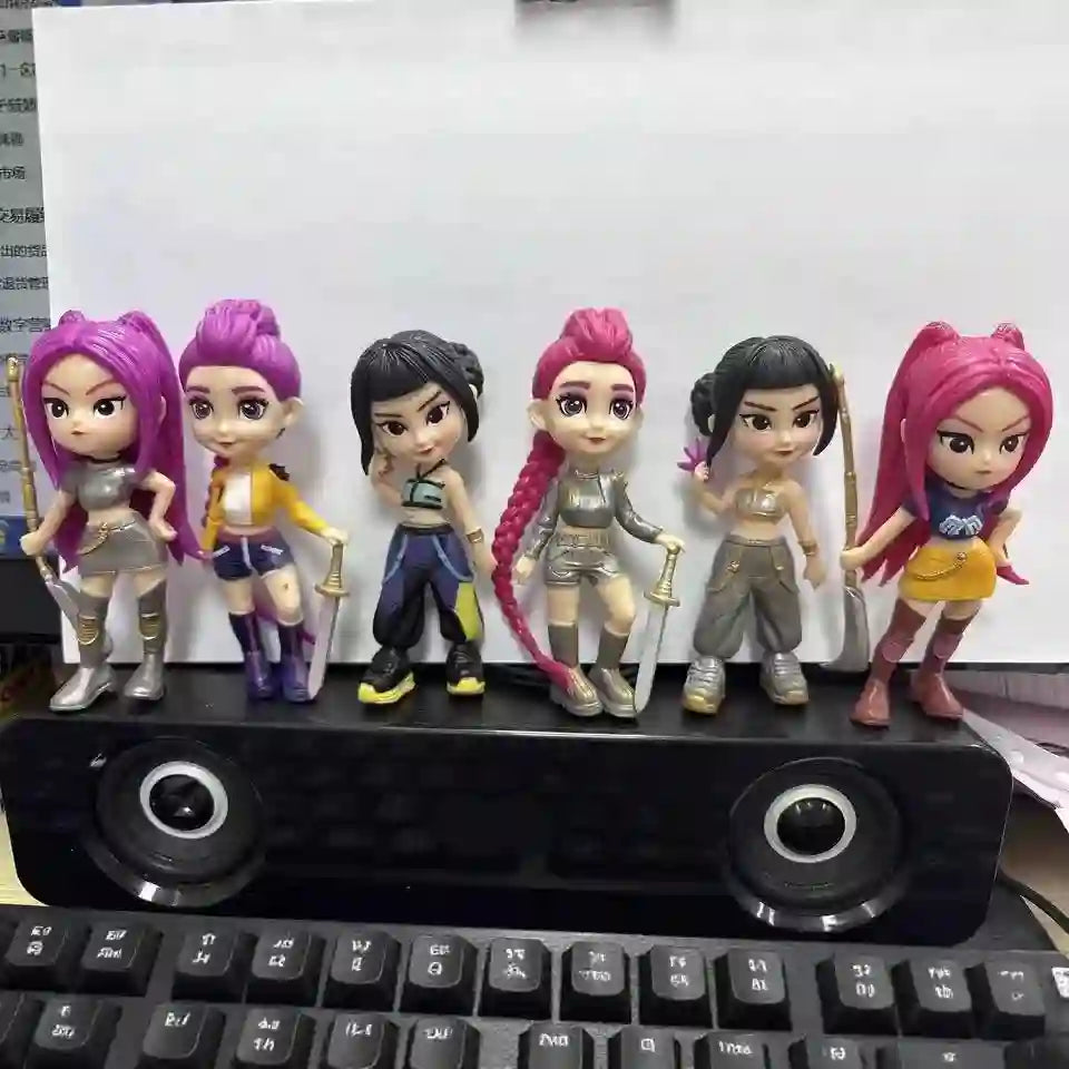 Anime Kpop Vinyl Toy Doll - Rumi Mira Zoi Character