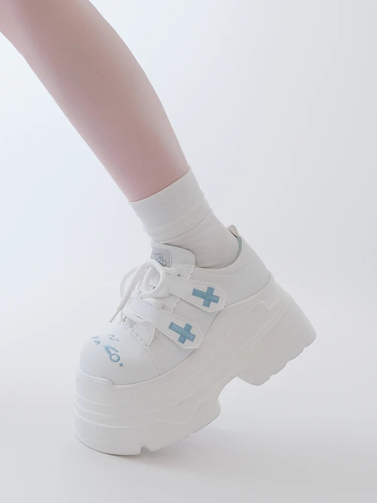 Japanese Girl Original Subculture Lolita Girl Thick Soled Shoes Sweet Big Toe Shoes Cute Loli Tea Party Single Shoes