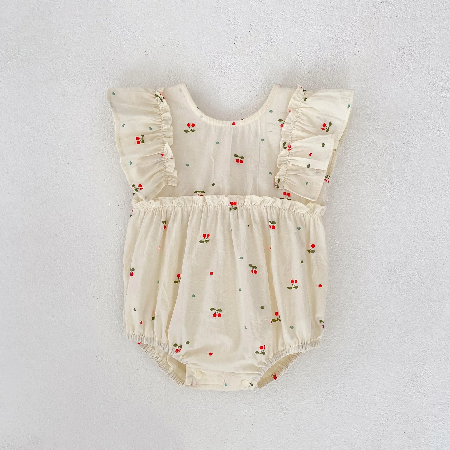 Sister Cherry Print Outfit