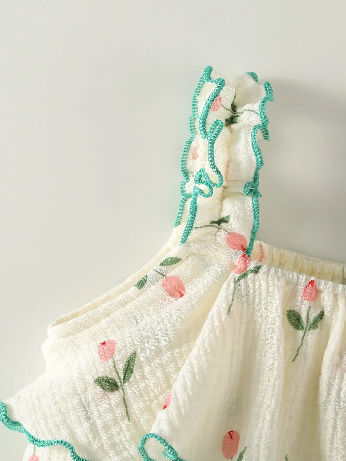 Tulip Cotton Romper Set