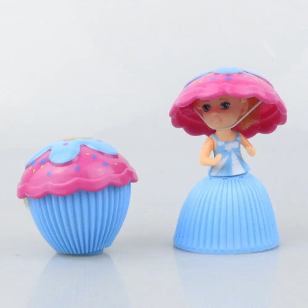 Magic Girls Toys Scented Play House Cupcake Princess Deformable Pastry Transformed Doll