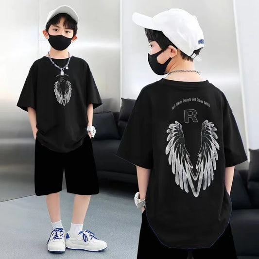 Jhonny Wing Printed Short Sleeve Tees