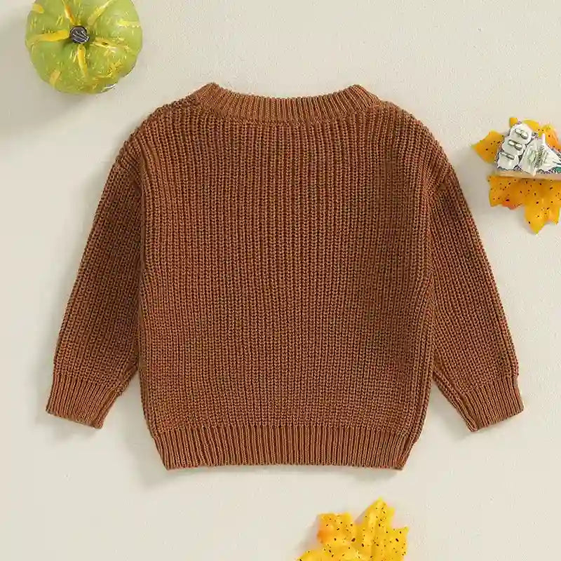 Violetta Thanksgiving Knit Long Sleeve Sweater