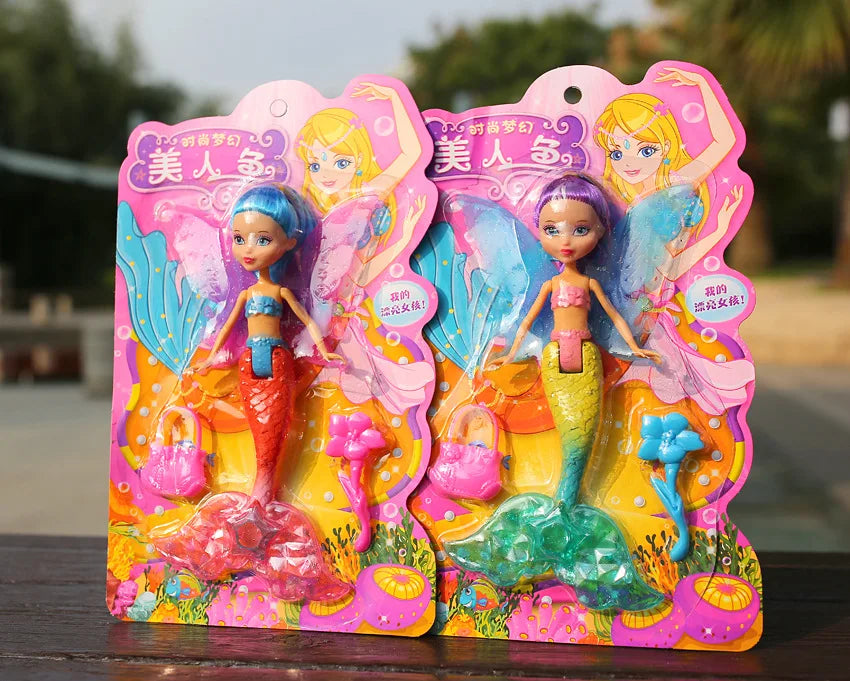 Mini New Children's Toys Girls Beautiful Mermaid Princess Doll Girls Birthday Gift Girls Play House Toys Cute Mermaid Dolls
