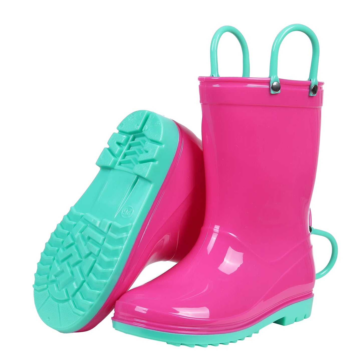 Jaden Evshine  Kids Rain Boots - Fun Dinosaur Unicorn Design