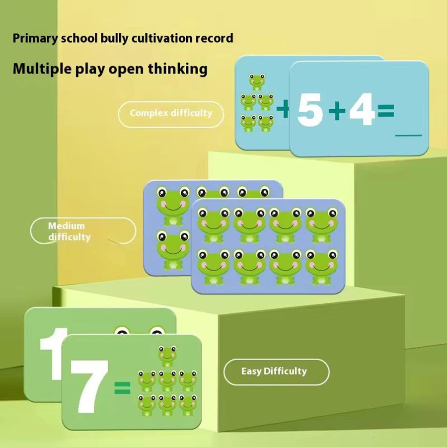 Mathematical Intelligence Math Toys Funny Frog Scale Children's Early Education Toys