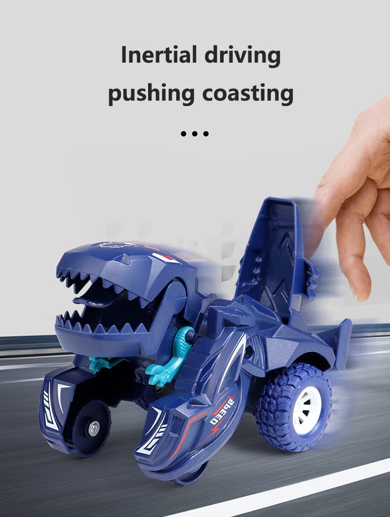 2 IN 1 Dinosaur Deformation Car Model Toy For Boys