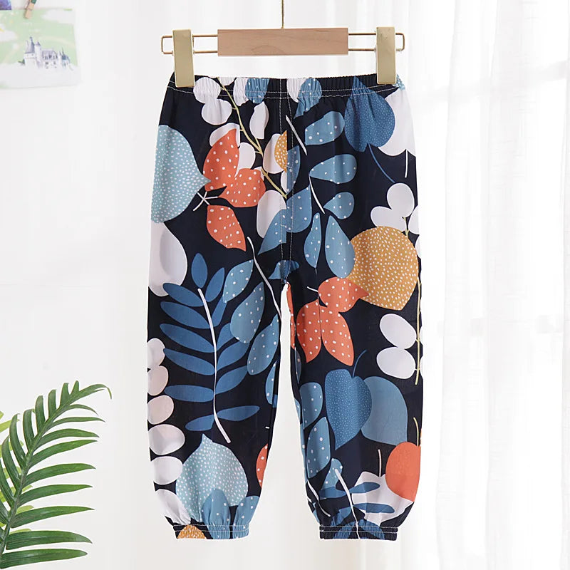 Asier Summer New Disney Cartoon Print Loose Bloomers