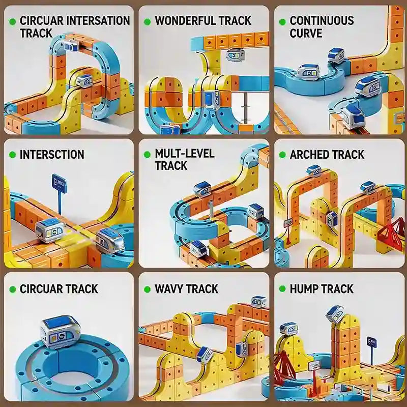 Magic Track Car Toys for Kids - Endless Creative Play