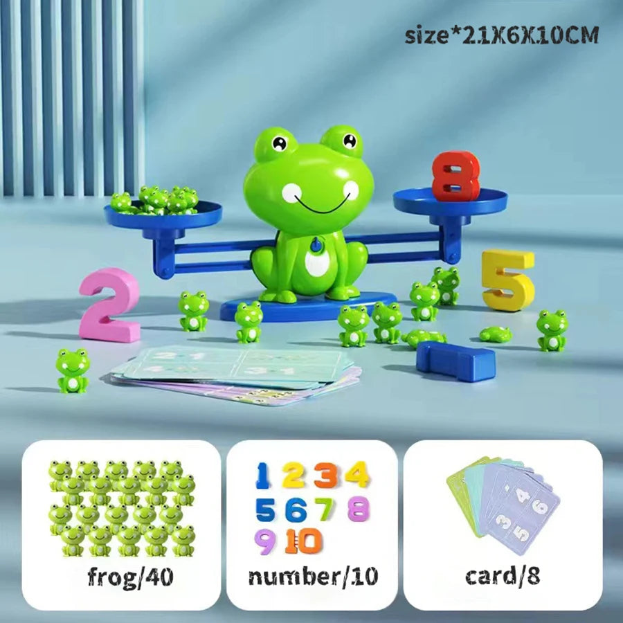 Mathematical Intelligence Math Toys Funny Frog Scale Children's Early Education Toys