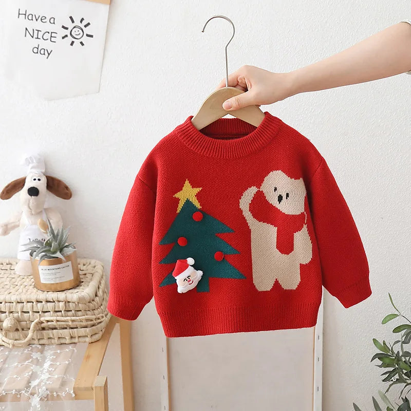 Mario Outerwear For Baby Christmas Sweater