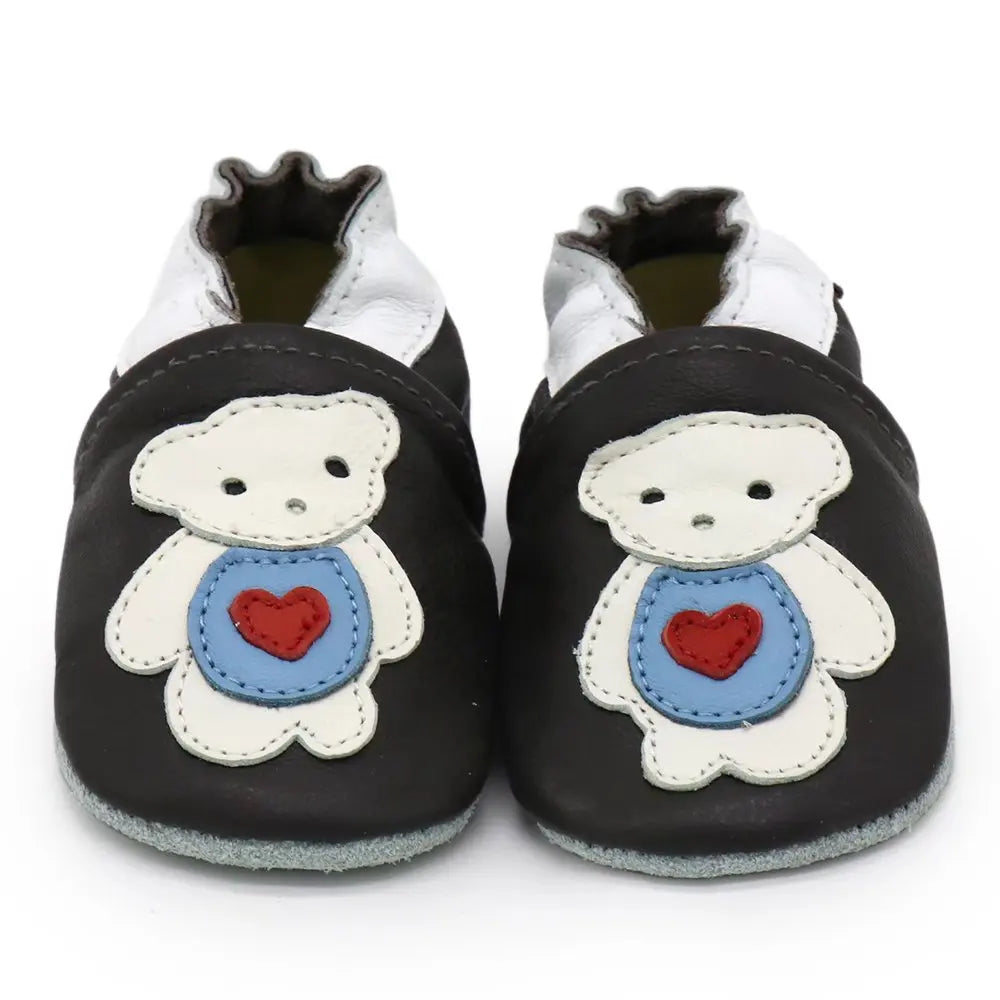 003Carozoo Newborn Baby Shoes Infant Shoes Slippers Soft Leather Baby Boys First-Walkers Girl Shoes