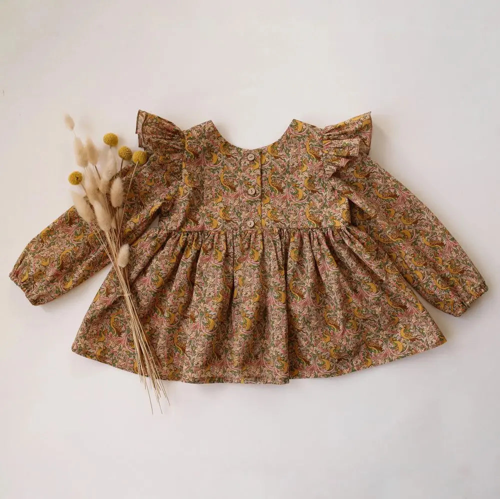 Lorena Blouse Long Sleeve Baby Girl Tops