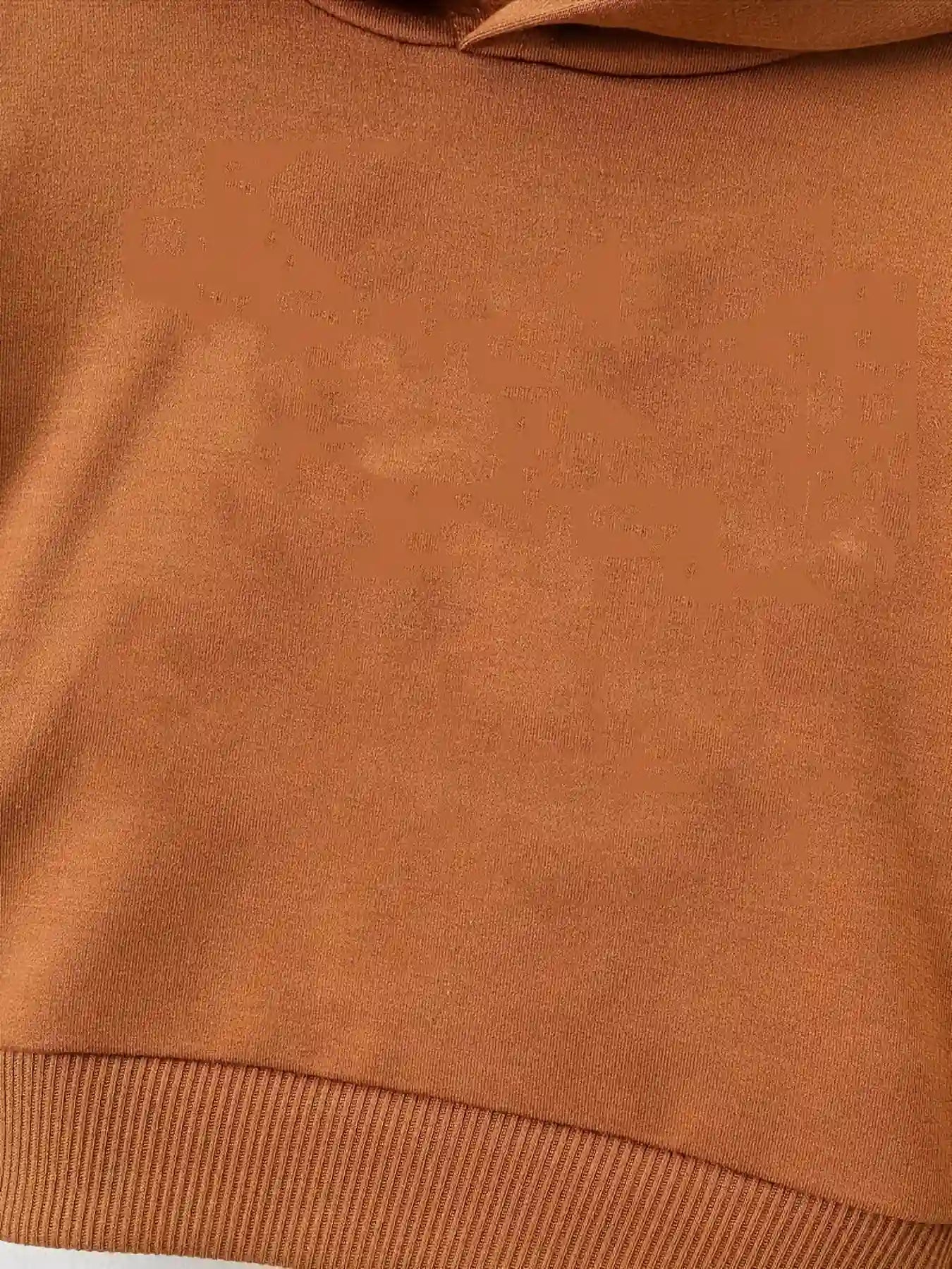 Boy Fleece Hoodie for 1-3Y with Pattern