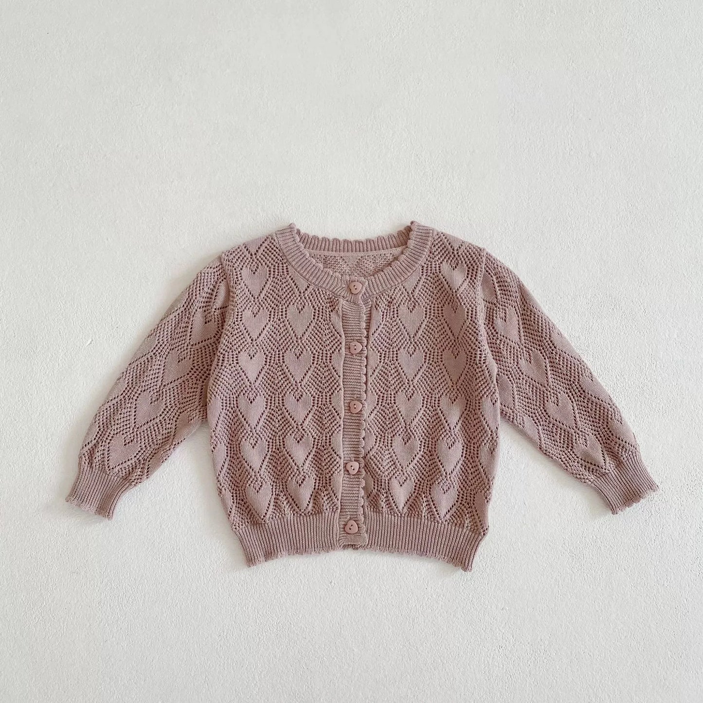 Luisa Exquisite Sweet Heart Long Sleeved Sweater