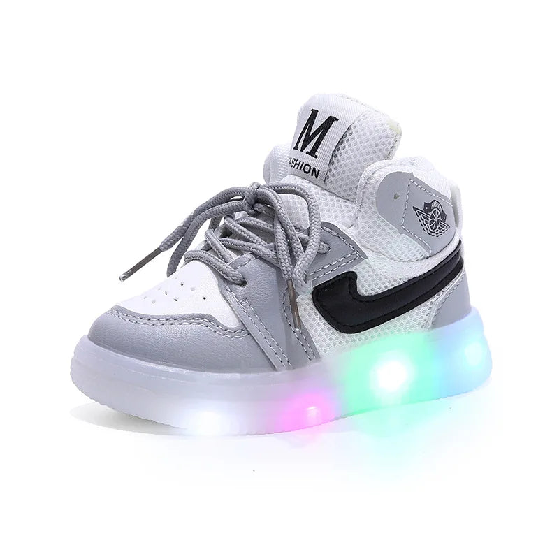 Junior Children Luminous Shoes for Toddlers with LED Lights