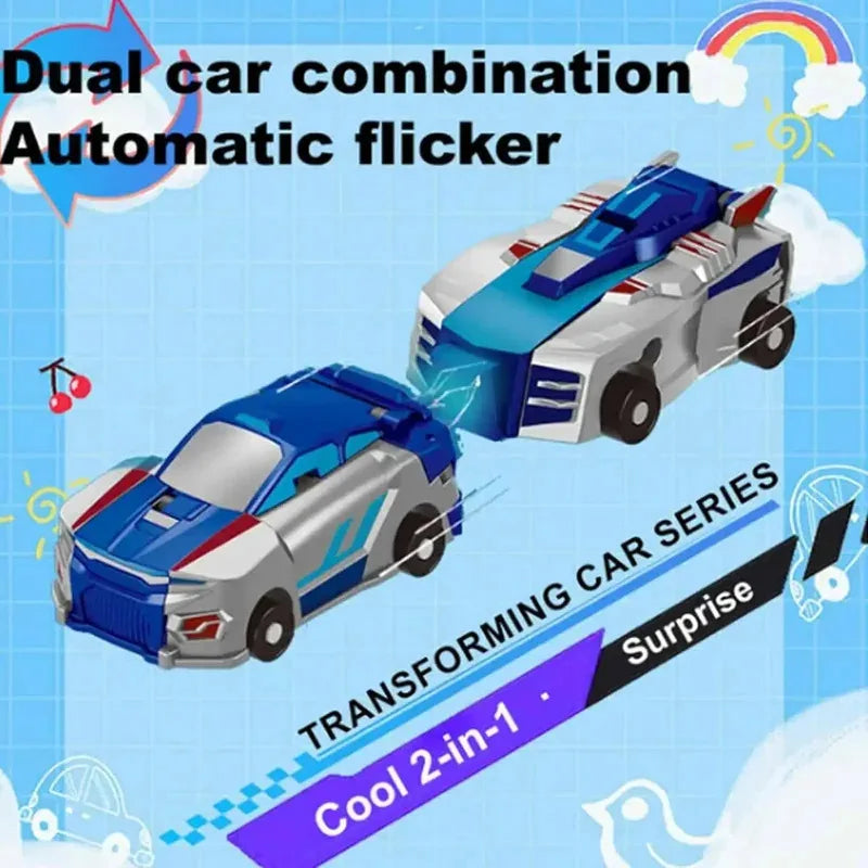 Car God Quick Transformation Toy Dinosaur Flying  Pegasus Unicorn