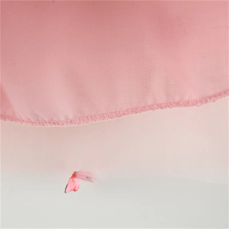 Summer Baby Girls' Princess Party Birthday Dress Butterfly Wings