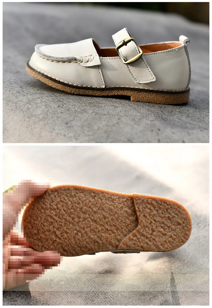 Sprng Formal Occasion Children Casual Shoes Cowhide Boys Shoes