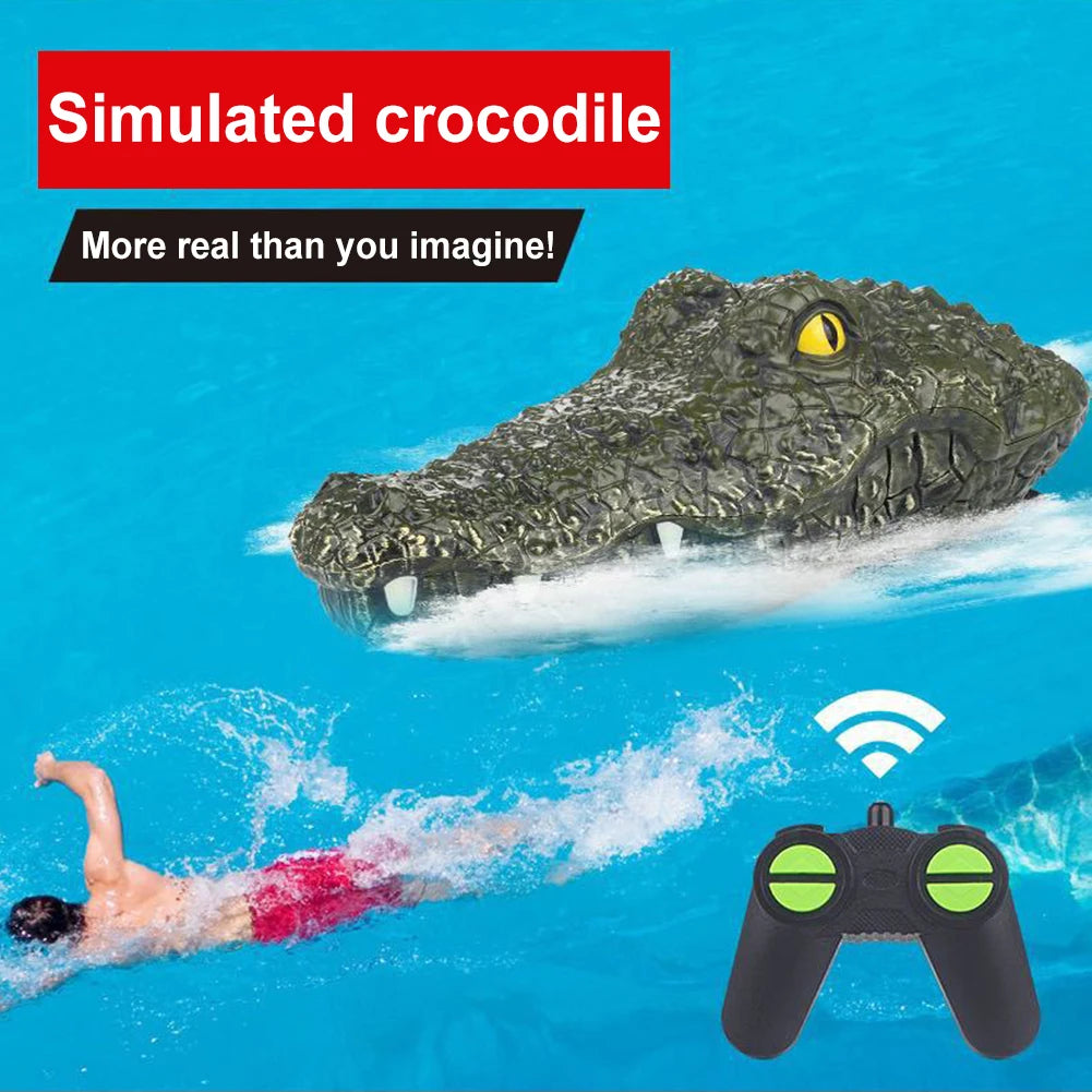 Remote Control Alligator Head 2.4GHz Remote Control Electric Racing Boat