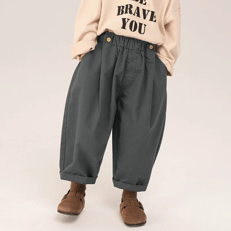 Alberto Spring New Spring and Autumn Loose Style Solid Color - GuGuTon baby store - Baby Fashion - Toddlers Outfits - Babies Outfits - Toddler Clothes - Kids Clothing - Newborn Clothes - Newborn Wear - Kids Wear - Trending Clothes - Trending Outfits - Fall Fashion - Winter Fashion - Girls Clothes - Boys Clothes - Babies Wear - Kids Accessories - KidsWear - Summer Clothes - Summer Fashion - Summer Trend - Falls Sweaters - Tops - Bottom - Jeans - Blouse - Dresses - Newborn Dresses - Toys