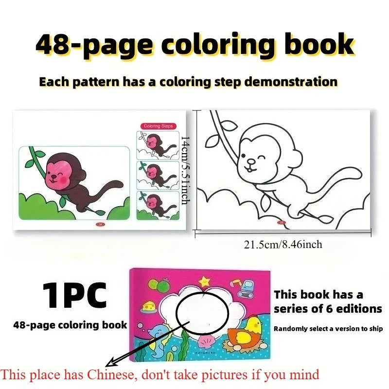 Kids Coloring Book -  Doodle Drawing book,Birthday&Holiday Gift