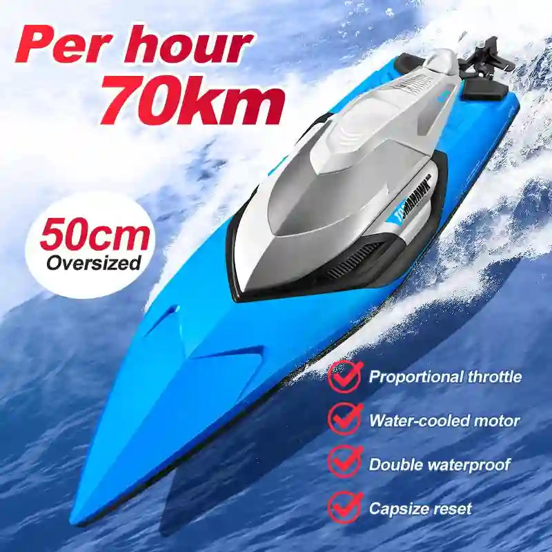 S2 Super Large High-speed Remote Controlled Boat 50KM/H High Horsepower