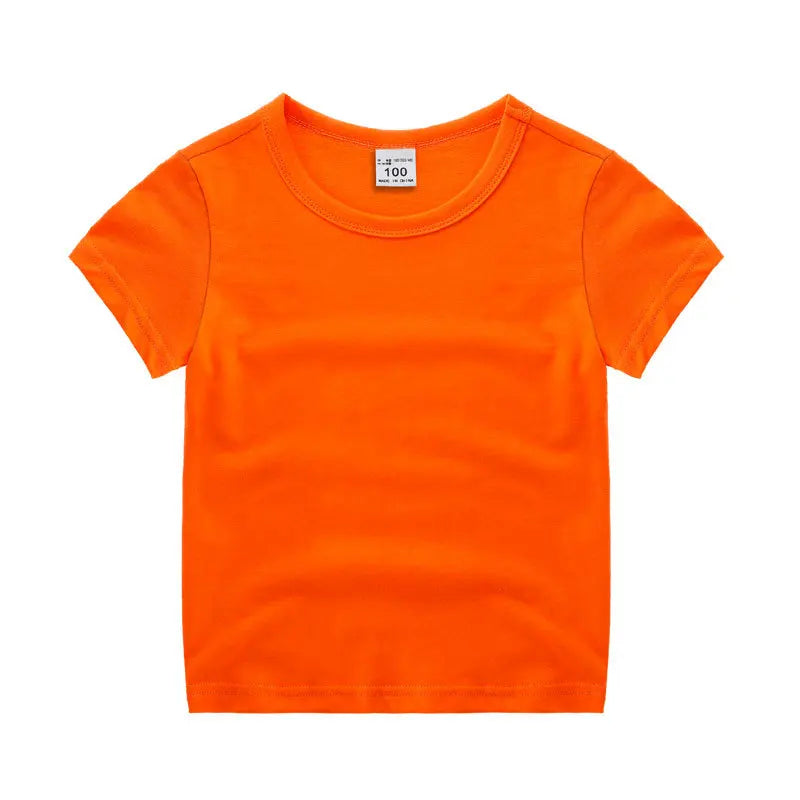 Abigail Summer Kids Sleeve T-Shirt Girls Cotton pure color - GuGuTon baby store - Baby Fashion - Toddlers Outfits - Babies Outfits - Toddler Clothes - Kids Clothing - Newborn Clothes - Newborn Wear - Kids Wear - Trending Clothes - Trending Outfits - Fall Fashion - Winter Fashion - Girls Clothes - Boys Clothes - Babies Wear - Kids Accessories - KidsWear - Summer Clothes - Summer Fashion - Summer Trend - Falls Sweaters - Tops - Bottom - Jeans - Blouse - Dresses - Newborn Dresses - Toys