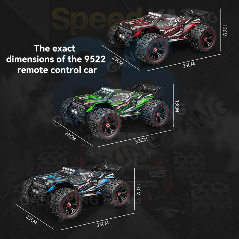 Professional 1:16 Racing Car 9522 for Boys High Speed 50KM/H 85KM/H Remote Control Car Toy