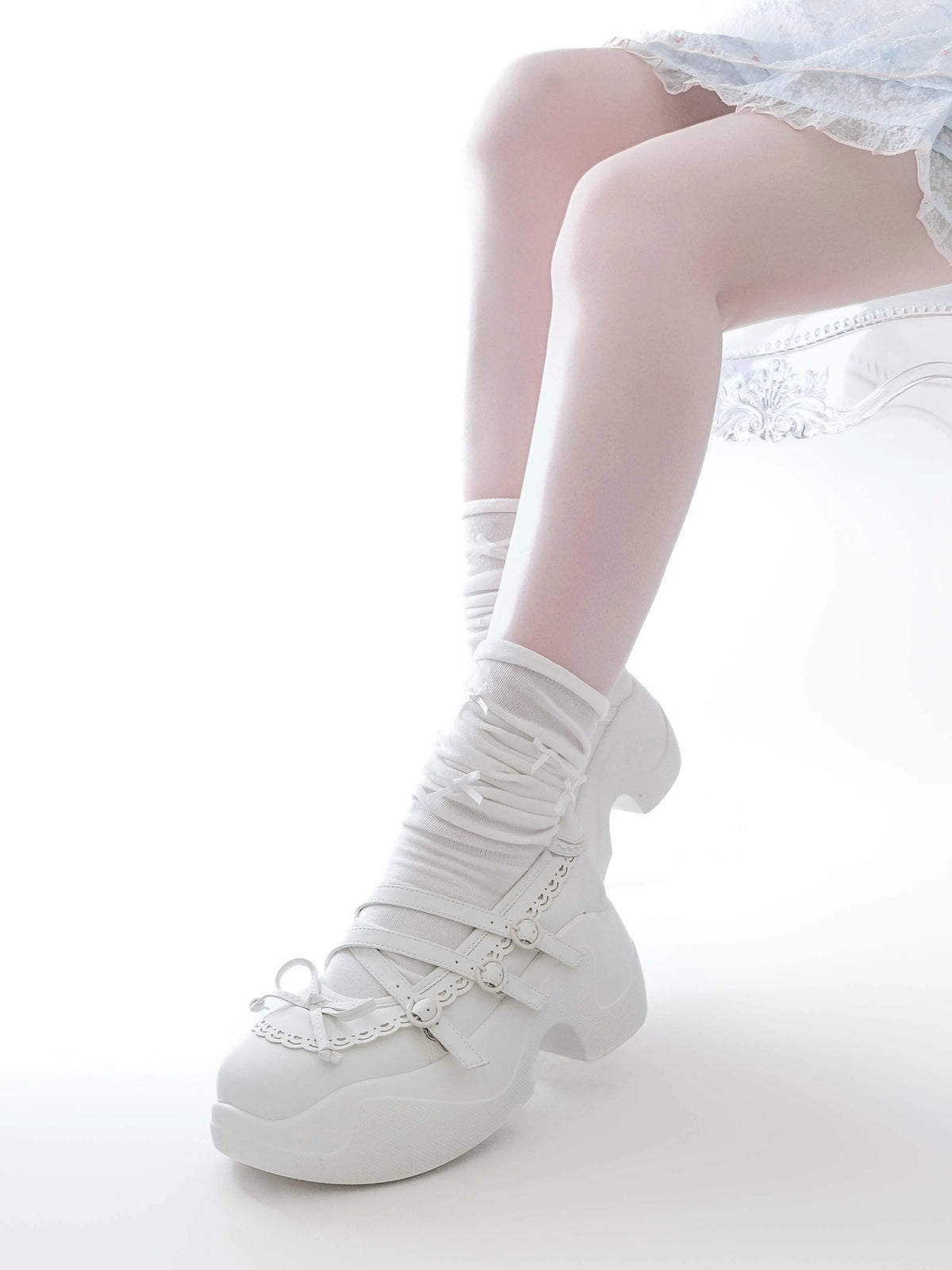 Summer Leilei Gururu Original Sweet Girl Thick Soled Shoes Sports Shoes
