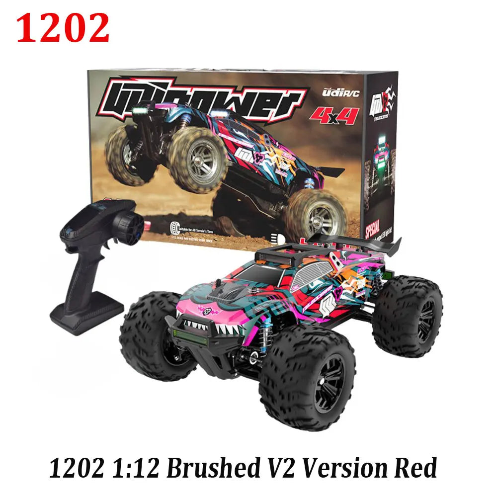 UDIRC UD1201 UD1202 V2/UD1201PRO UD1202PRO V3 RC Car Alloy 4wd High-Speed Brushless Off-Road Climbing Vehicle Remote Control Car