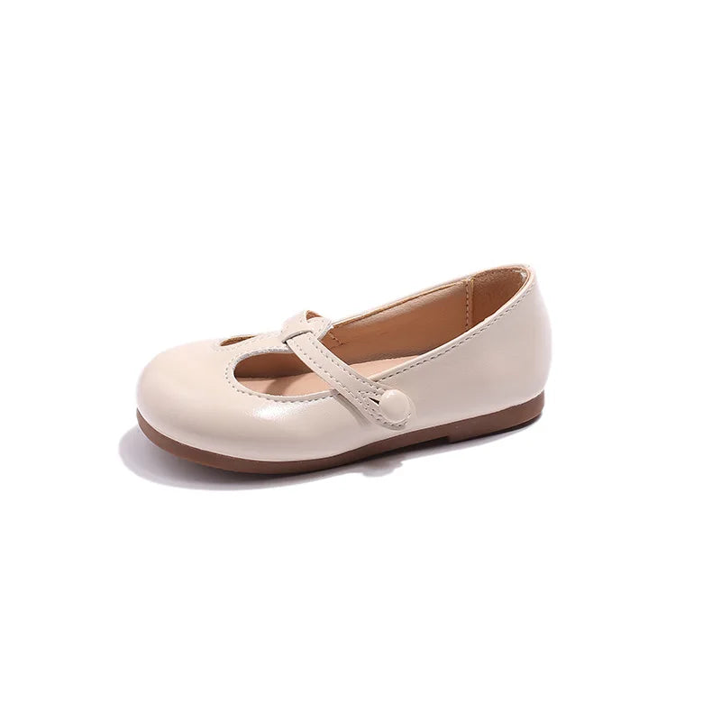 2025 new style soft soled leather shoes  fashionable and versatile princess shoes