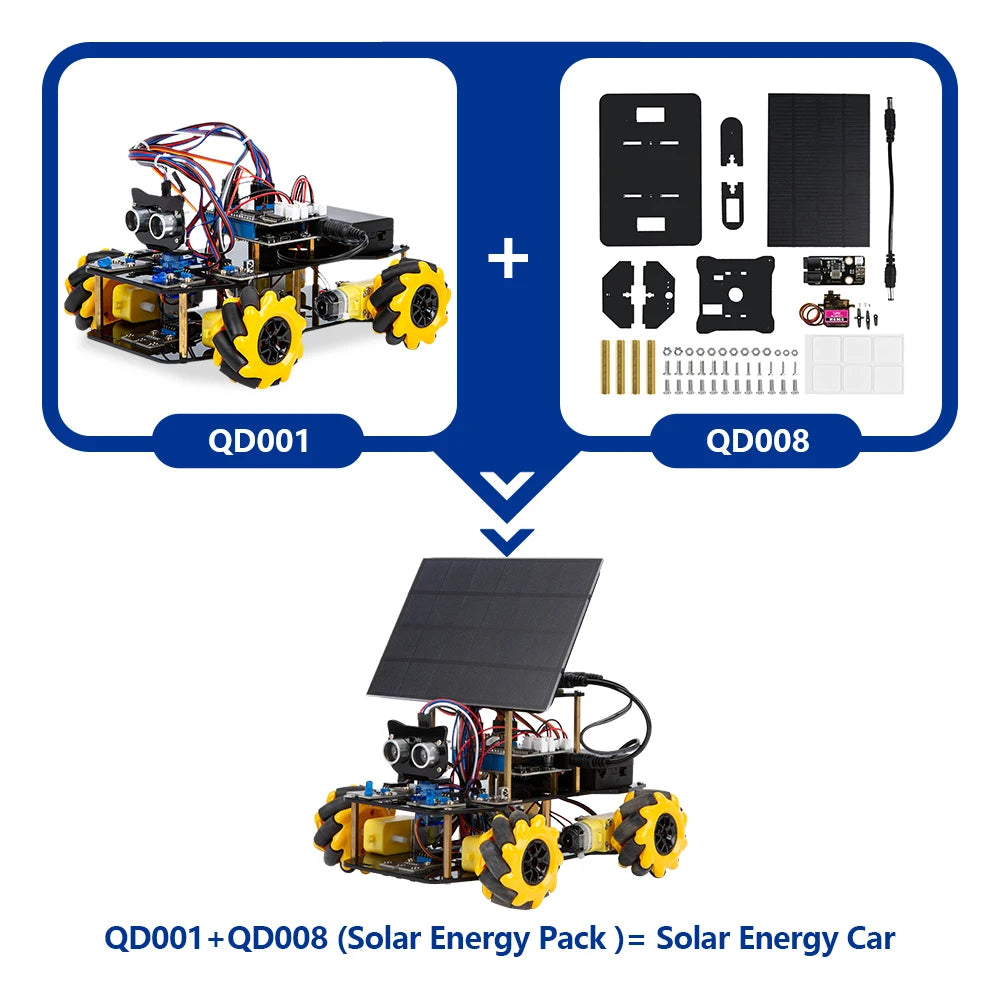 ACEBOTT Robot Car Starter Kit with ESP32 for Arduino Projects