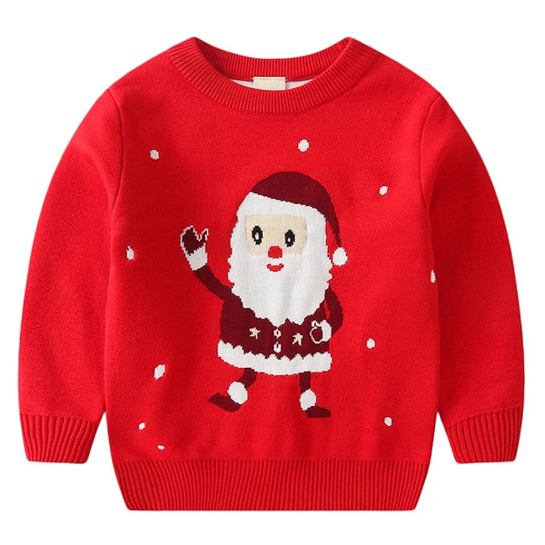 Roy Winter Santa Claus Pullover Knitted Sweater