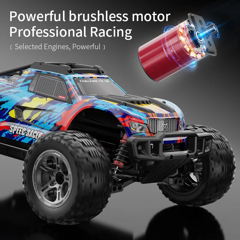 KF10 1:10 4WD RC Car 70KM/H OR 50KM/H Off Road Car 2.4G High Speed Racing Brushless Motor Remote Control Car Drift Monster Truck