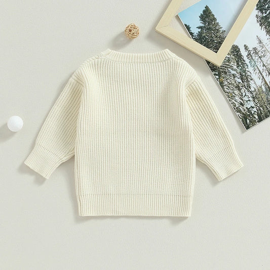 Josh Newborn Long Sleeve Autumn Winter Sweater