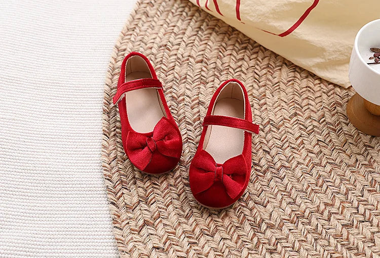 Girl Princess Shoes 2026 Spring Autumn New Round-toe Children Mary Jane Shoes