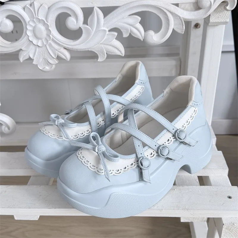 Summer Leilei Gururu Original Sweet Girl Thick Soled Shoes Sports Shoes